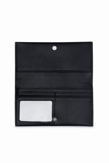 Le MILA - Protège carnet de santé en cuir vegan - Noir | Lambert