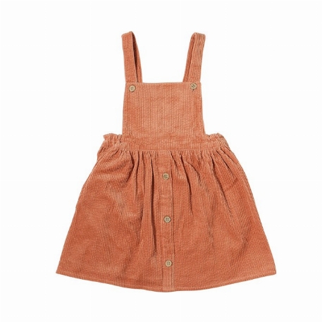 Robe salopette Autumn - Dusty Peach | Vignette