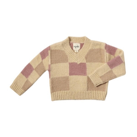 Chandail Jackie - Rose Checker | Vignette