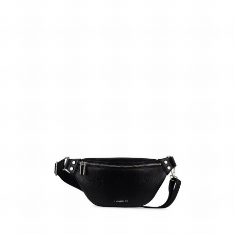 Le SARAH - Sac banane - Noir | Lambert