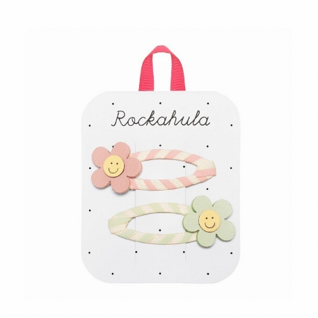 Barrettes Pqt 2 - Marguerites heureuses | Rockahula
