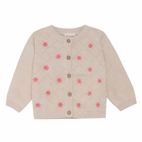 Cardigan - Fleurs | Minymo