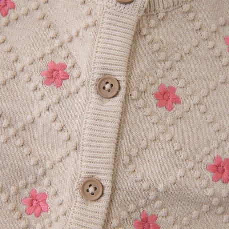 Cardigan - Fleurs | Minymo