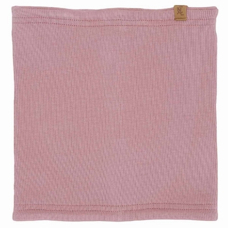 Cache-cou côtelé - Dust Rose | Calikids 18M-6A