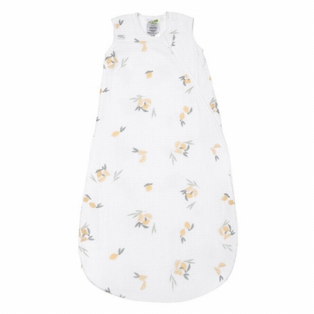 Sac de nuit en mousseline (0.7tog) - Citrons | Perlimpinpin