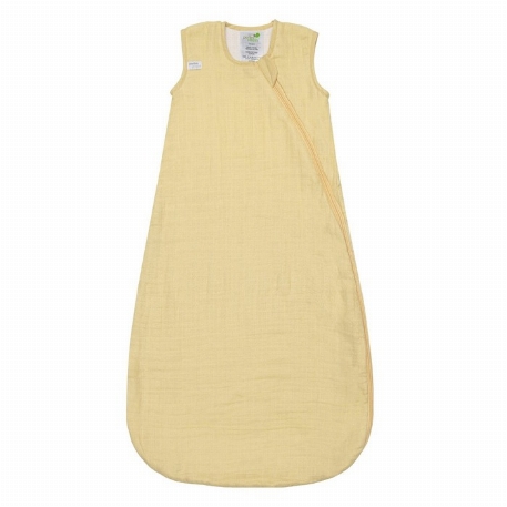 Sac de nuit en mousseline (0.7tog) - Citron | Perlimpinpin