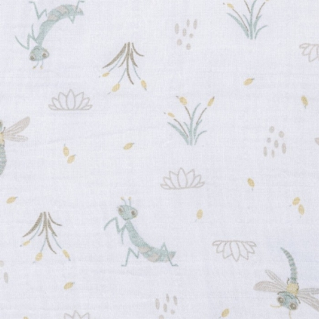 Sac de nuit en mousseline - Insectes | Perlimpinpin