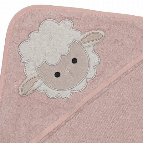 Serviette à capuchon (enfant) - Mouton | Perlimpinpin