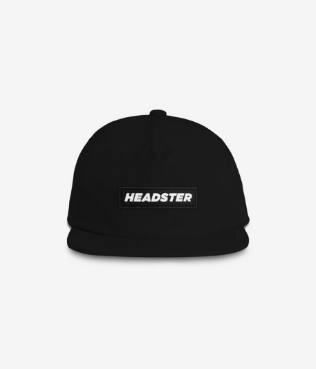 Casquette sans structure - Lazy Bum - Black | Headster