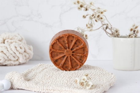 Savon en barre pour la cuisine - Café orange et fenouil | Savonnerie Poussière d'Étoile