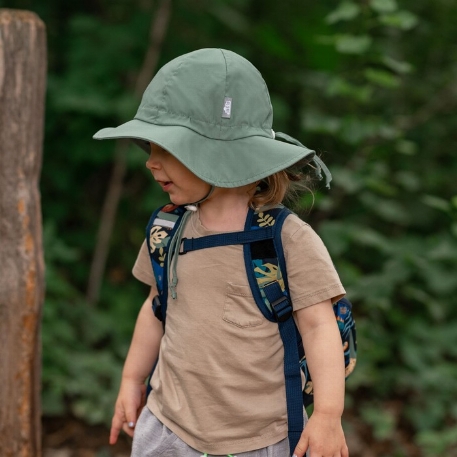 Chapeau en coton UV - Juniper Green | Jan & Jul