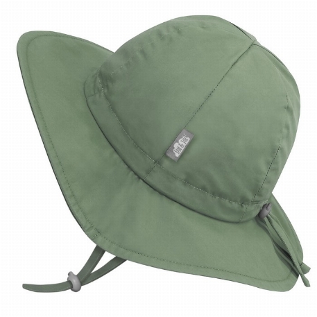 Chapeau en coton UV - Juniper Green | Jan & Jul