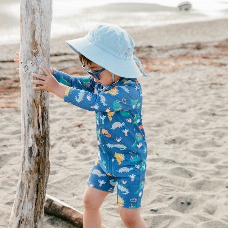 Chapeau en coton UV - Light Blue  | Jan & Jul