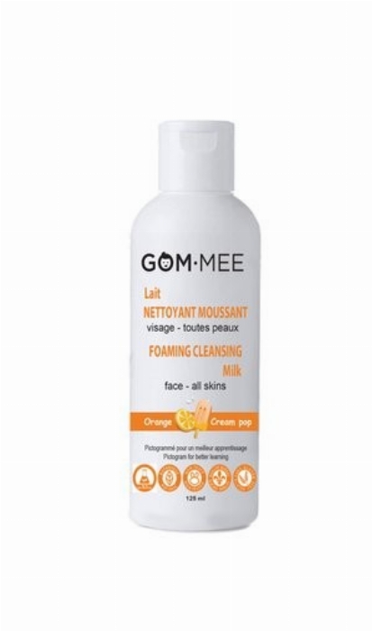Lait nettoyant moussant Visage - Orange Cream Pop | GOM-MEE