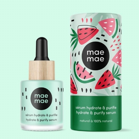 Sérum Hydrate & Purifie - Fraise & Melon d'eau | Maemae