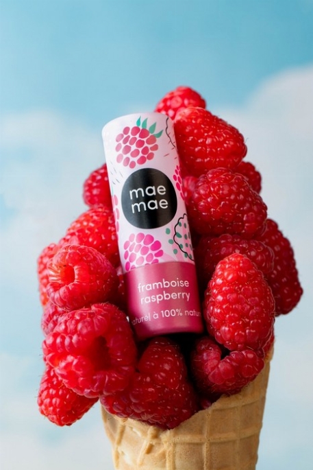 Baume à lèvres naturel - Framboise | Maemae