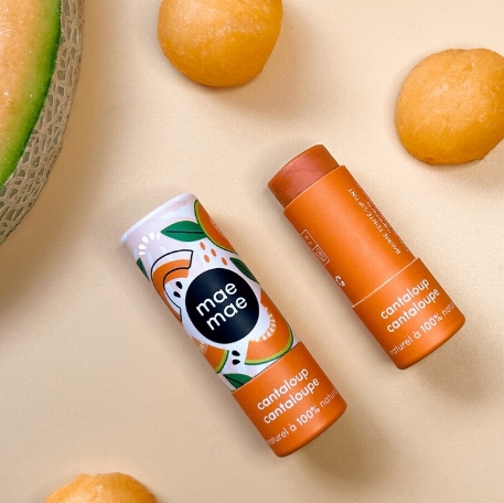 Baume teinté naturel - Cantaloupe | Maemae