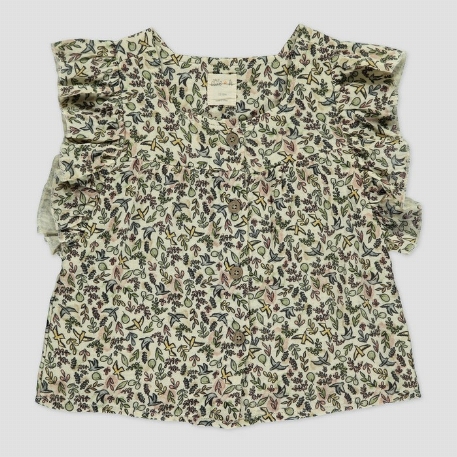 Blouse Isabella - Sand Birds | Ettie & H