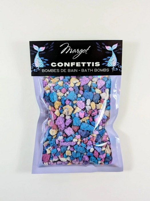 Bombes de bain - Confettis - Sirène | Margot