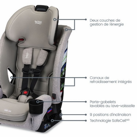 Siège d'auto One4Life Slim - Parchment | Britax