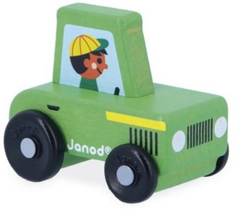 Cross Roads - Tracteur Vert  | Janod