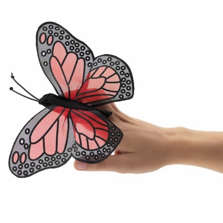 Marionnette à doigt - Papillon monarque |  Folkmanis