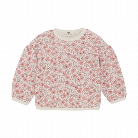 Chandail - Fleurs corail | EN FANT