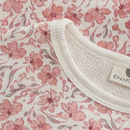 Chandail - Fleurs corail | EN FANT