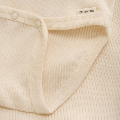 Cache-couche - Rib Beige | Minymo