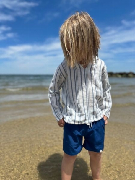 Short Splash - Navy | Me & Henry