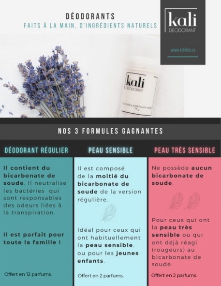 Recharge - Déodorant - Concombre - Sans Bicarbonate | Kali