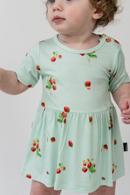 Robe-barboteuse - Strawberry Garden | Belan.J