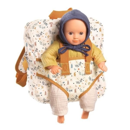 Pomea - Sac à dos porte-poupon | Djeco