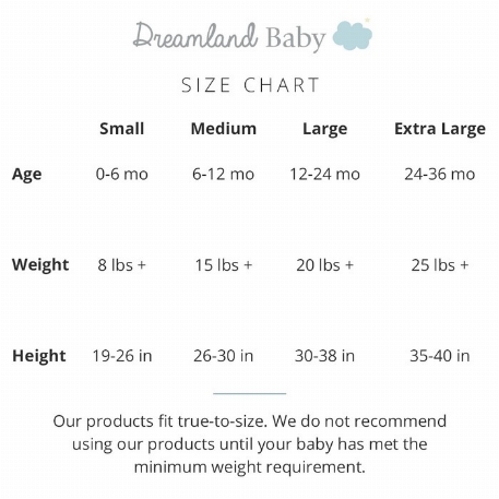 Sac de nuit lestée - Moon Grey | Dreamland 6-12M