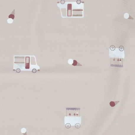 Maillot de bain barboteuse - Crème glacée | Perlimpinpin