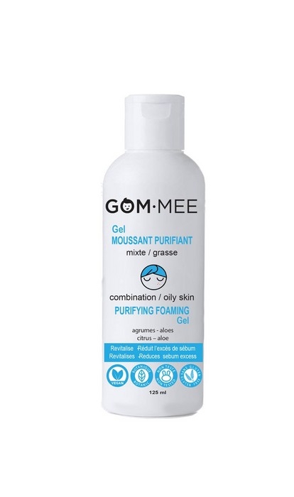 Gel moussant purifiant pour visage - Peau grasse et mixte  | GOM-MEE