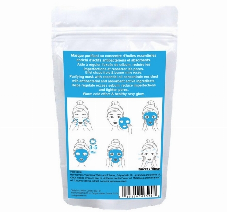 Masques revitalisants et matifiants compressés - qts 3 | GOM-MEE