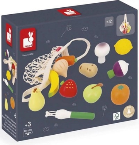 Mamie Soleil - Filet de fruits et légumes | Janod