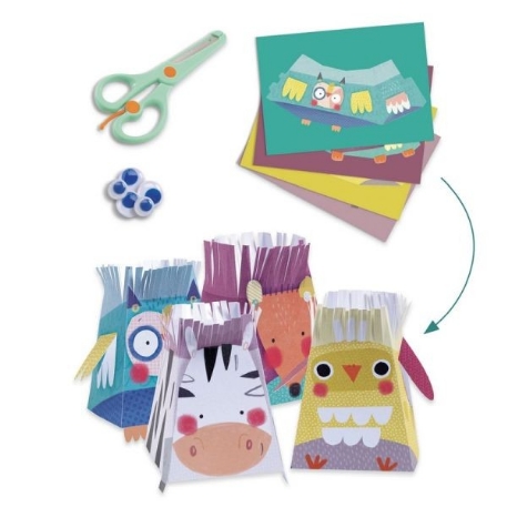 Coffret multi-activités - Les animaux et leur maison | Djeco