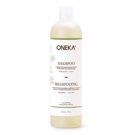 Shampoing - Romarin + Menthe - 500ml | Oneka
