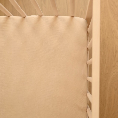 Drap contour lit de bébé - Latte | Minika
