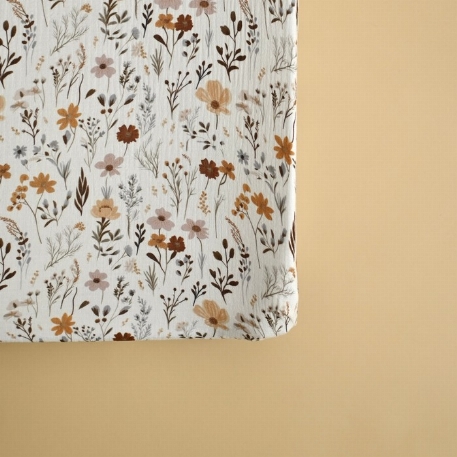 Housse pour matelas à langer - Wildflowers | Minika