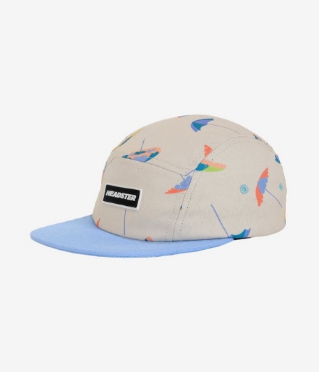 Casquette - My Umbrella Five Panel - White Sand | Headster Kids