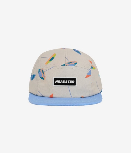 Casquette - My Umbrella Five Panel - White Sand | Headster Kids