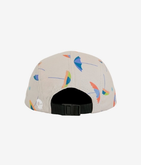 Casquette - My Umbrella Five Panel - White Sand | Headster Kids