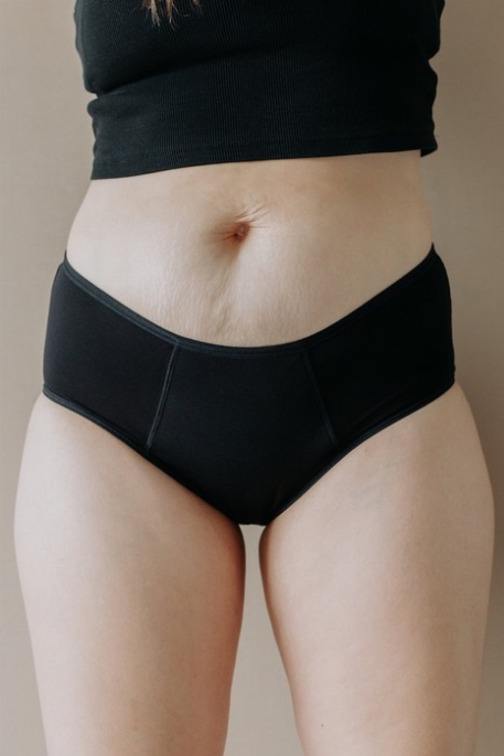Culotte menstruelle Mi-haute en Bambou - Absorption très élevée | Ora Protections