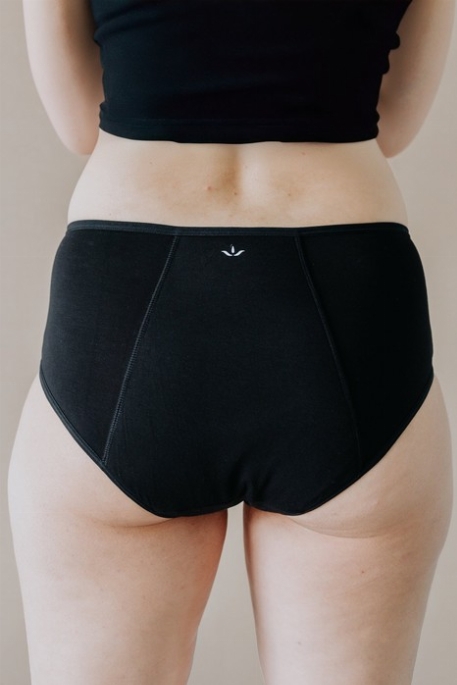 Culotte menstruelle Mi-haute en Bambou - Absorption très élevée | Ora Protections