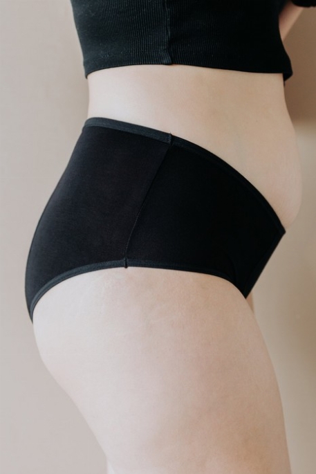 Culotte menstruelle Mi-haute en Bambou - Absorption très élevée | Ora Protections