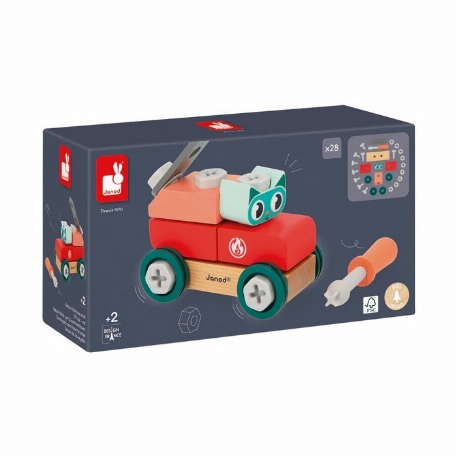 Brico'Kids - Voitures DIY - Chats | Janod