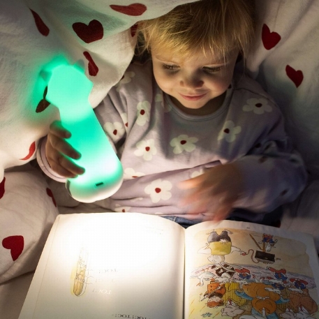 Veilleuse et lampe de poche 2 en 1 en silicone - Koön | Bblüv